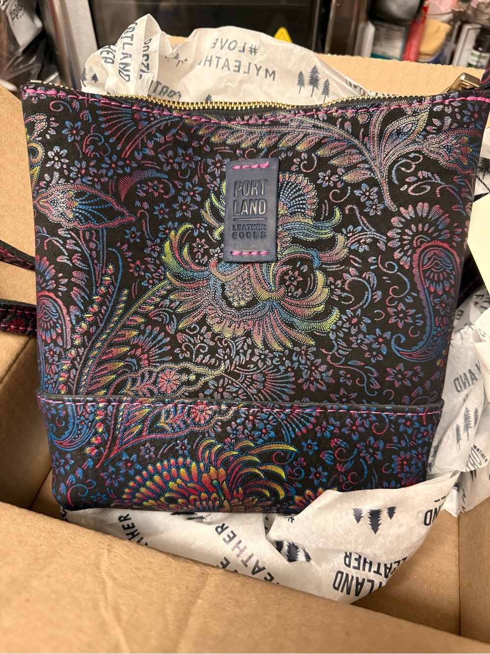 Portland leather goods Festival bag Carnival NWT🦄🦄🦄🦄🦄🦄🦄